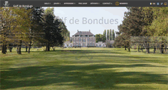 Desktop Screenshot of golfdebondues.com